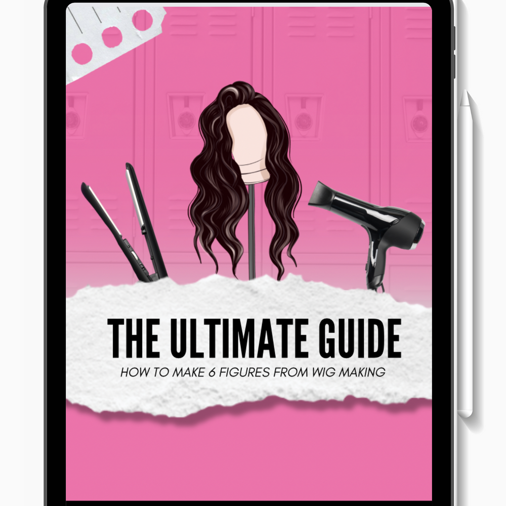 Six Figures from Wig Making  - Ultimate Guide For Hairstylists