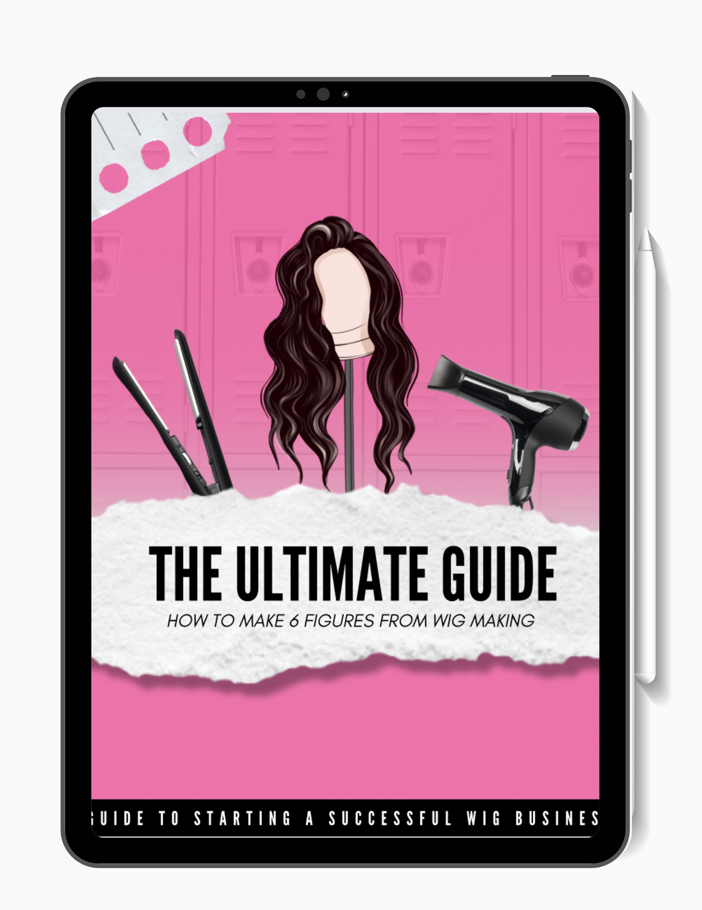 Six Figures from Wig Making  - Ultimate Guide For Hairstylists