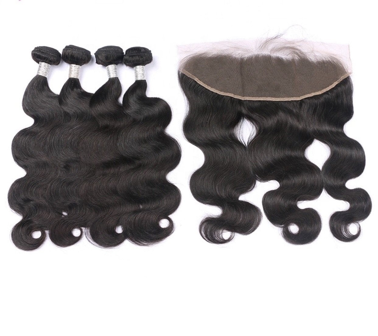 Bodywave Bundles +  Frontal